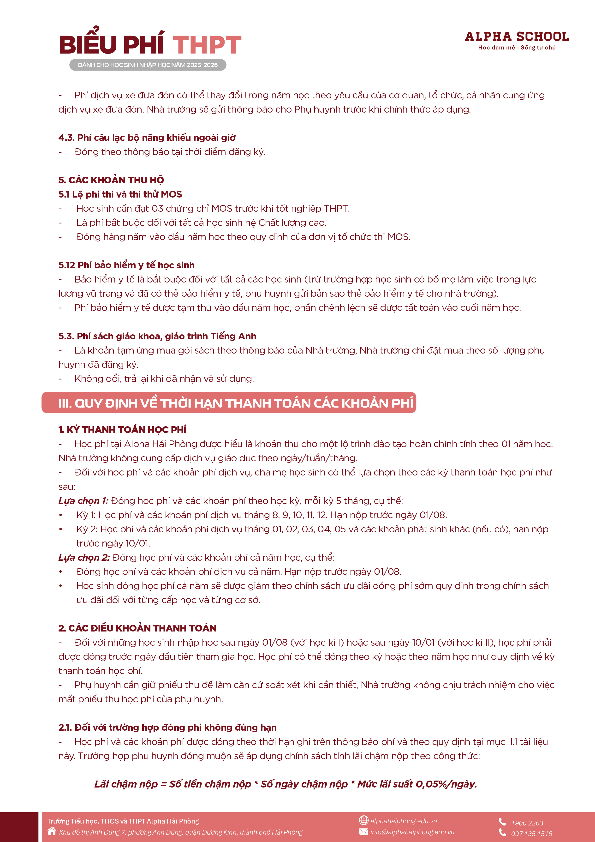 BiỂu PhÍ Thpt 06.0625 05